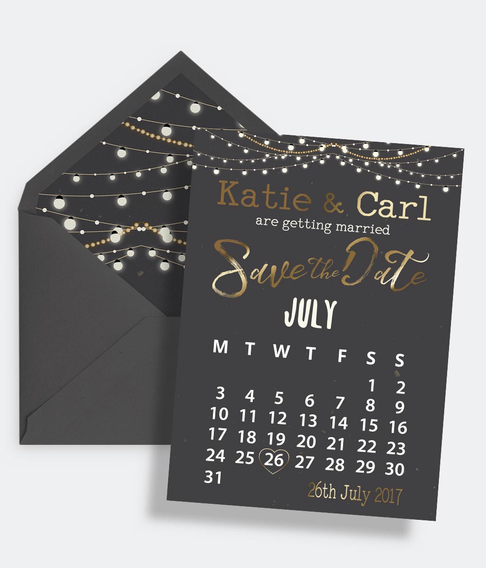 Wedding Save the Date Cards - Wedding Stationery - The Invite Hub